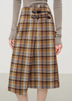 Brown plaid