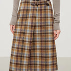 Brown plaid / XS