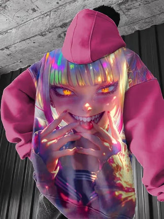 Anime Character 3d Print Hoodies Men Women Fashion Hoodies Sweatshit Sexy Girls Coats Women Sweats Womens Clothing Oversized New