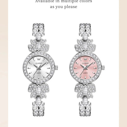 OLEVS 5887 Orologi da donna Elegante orologio al quarzo originale Orologi luminosi impermeabili per regalo donna Cinturino con diamanti Reloj Mujer platinumshop