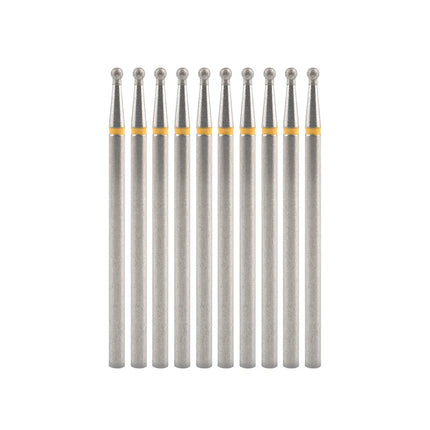 10Pcs Diamond Milling Cutter For Manicure Electric Nail Drill Bits Accessory Pedicure Machine Nail File Gel Remover Tool uñas Accesorios Y Herramientas