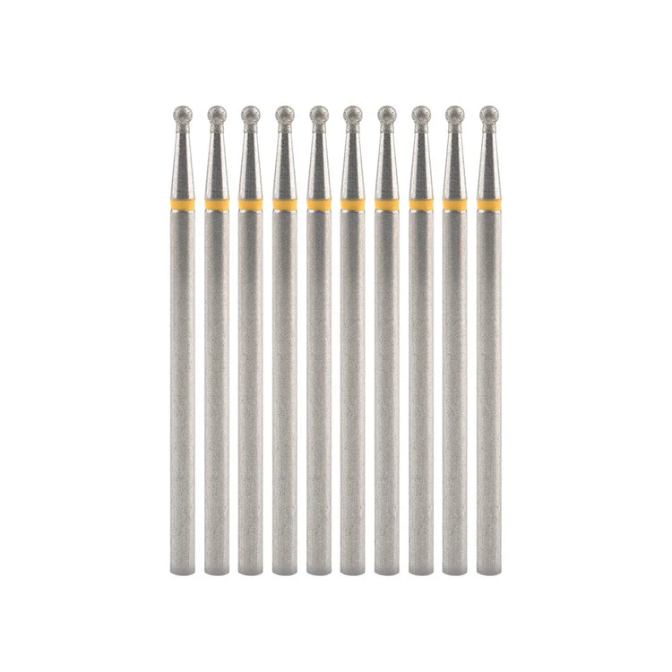 10Pcs Diamond Milling Cutter For Manicure Electric Nail Drill Bits Accessory Pedicure Machine Nail File Gel Remover Tool uñas Accesorios Y Herramientas