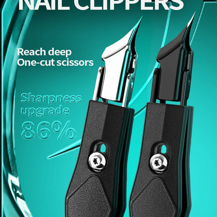 Ultimate Precision, Professional Stainless Steel Nail Clipper Cuticle Nippers -Especially Suitable for Ingrown Toenails