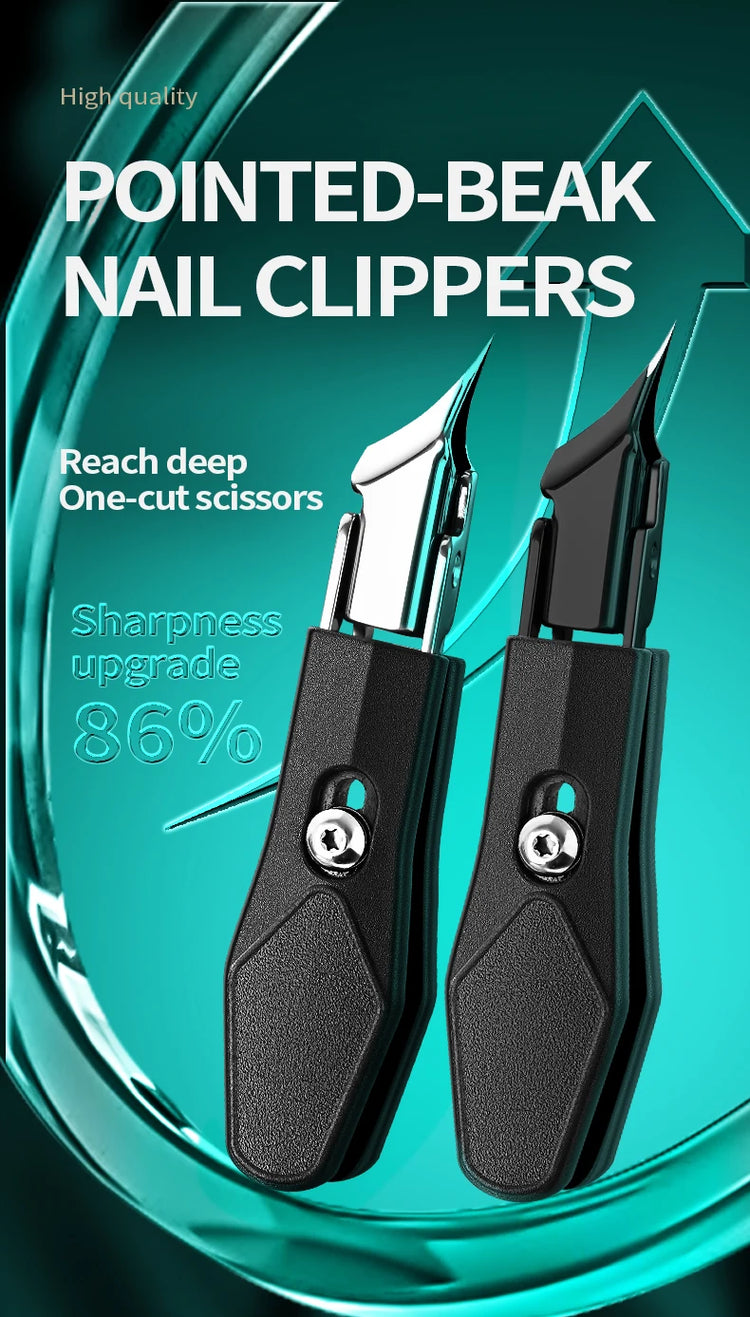 Ultimate Precision, Professional Stainless Steel Nail Clipper Cuticle Nippers -Especially Suitable for Ingrown Toenails