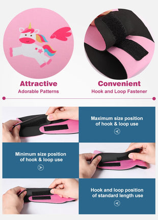 Fascia per nuoto impermeabile per bambini Fascia di protezione per le orecchie regolabile per mantenere l'acqua per il bagno, il nuoto, l'immersione