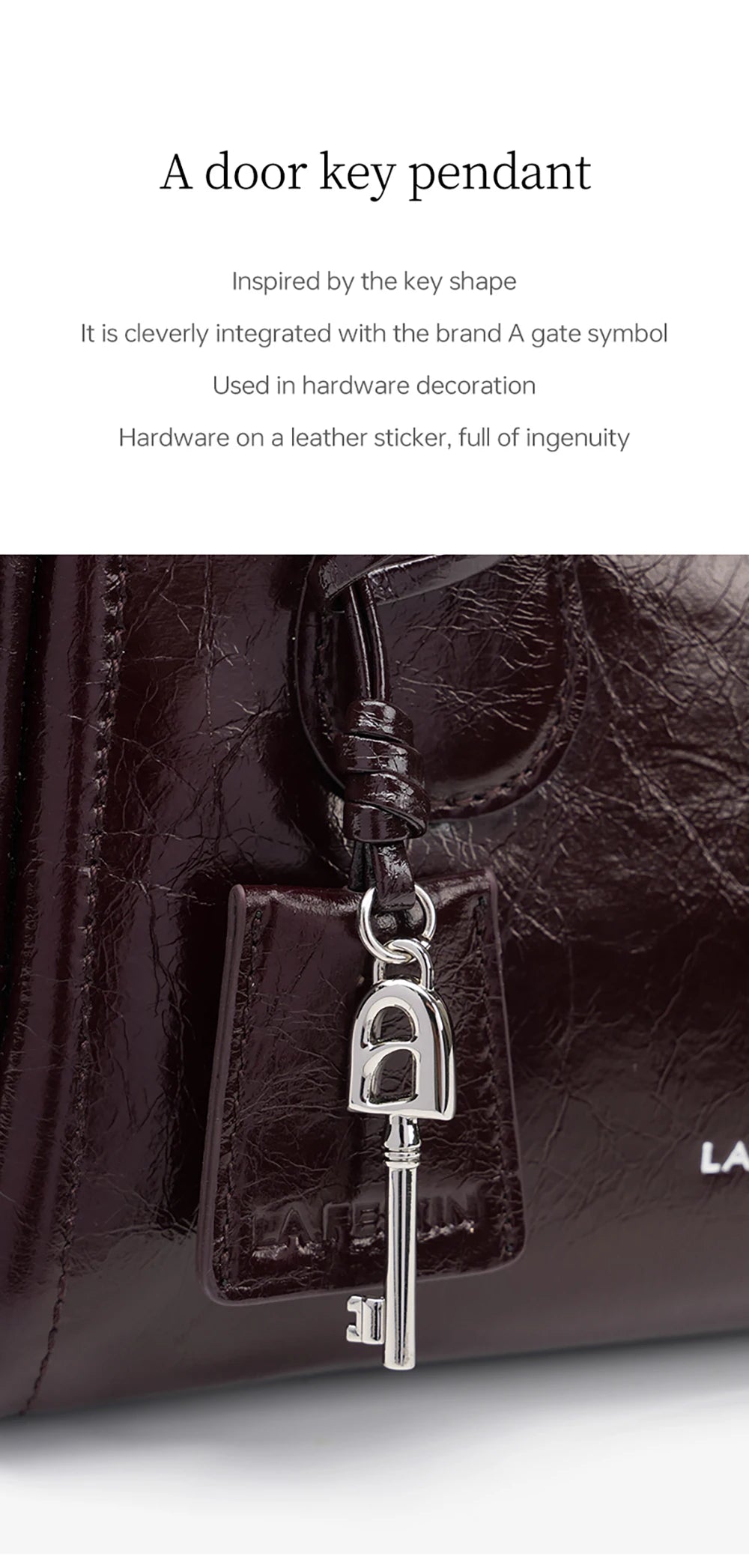 LA FESTIN Original Brand Handbag Women Popular Shoulder Bag Designer Boston Bag Luxury Bag Square Bag Lady Crossbody Bag