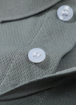 Polo unie homme 2025 ultra-légère respirante à séchage rapide, adaptée pour