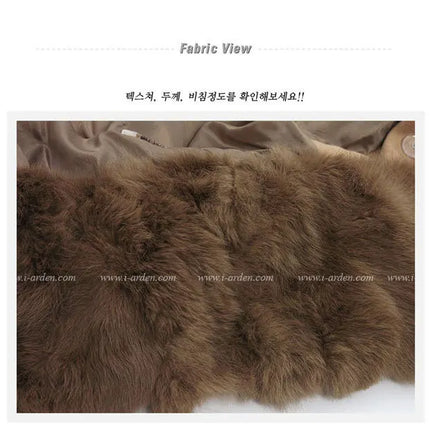 women woolen coat 2026 New fitted mid-length woolen coat double-breasted thickened overcoat + belt women's clothing