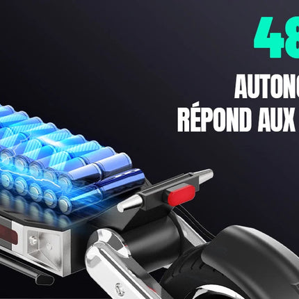 Scooter elettrici TODIMART G2, batteria 48 V 10,4 Ah, motore 500 W, pneumatici fuoristrada da 10 pollici, portata 40-45 km platinumshop