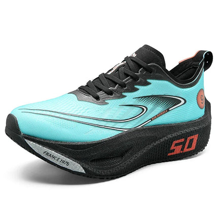 Unisex 2025 Full Carbon Plate Running Shoes Professional Marathon Racing Lightweight Bounce Cushion Breathable Sports Sneakers PlatiNum