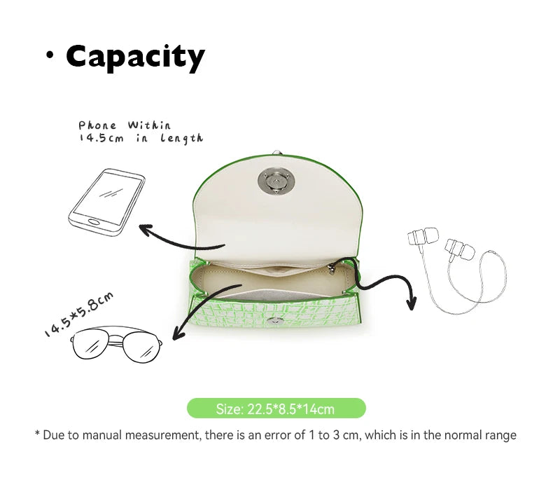 BAFELLI 2025 NUOVA BORSA DA DONNA DESIGNER ORIGINALE MARCA DI LUSSO CAT CASUAL STYLE TREND BORSA BORSA IN PELLE CROCODILE