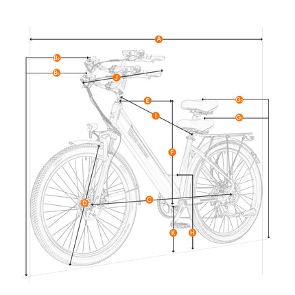 PURE UNICORN U2 Bicicletta Elettrica 48V 750W, 45km/h, E-bike per Adulti, 12.8Ah, Bici Elettrica da Città Economica per Donna, Spedizione Gratuita