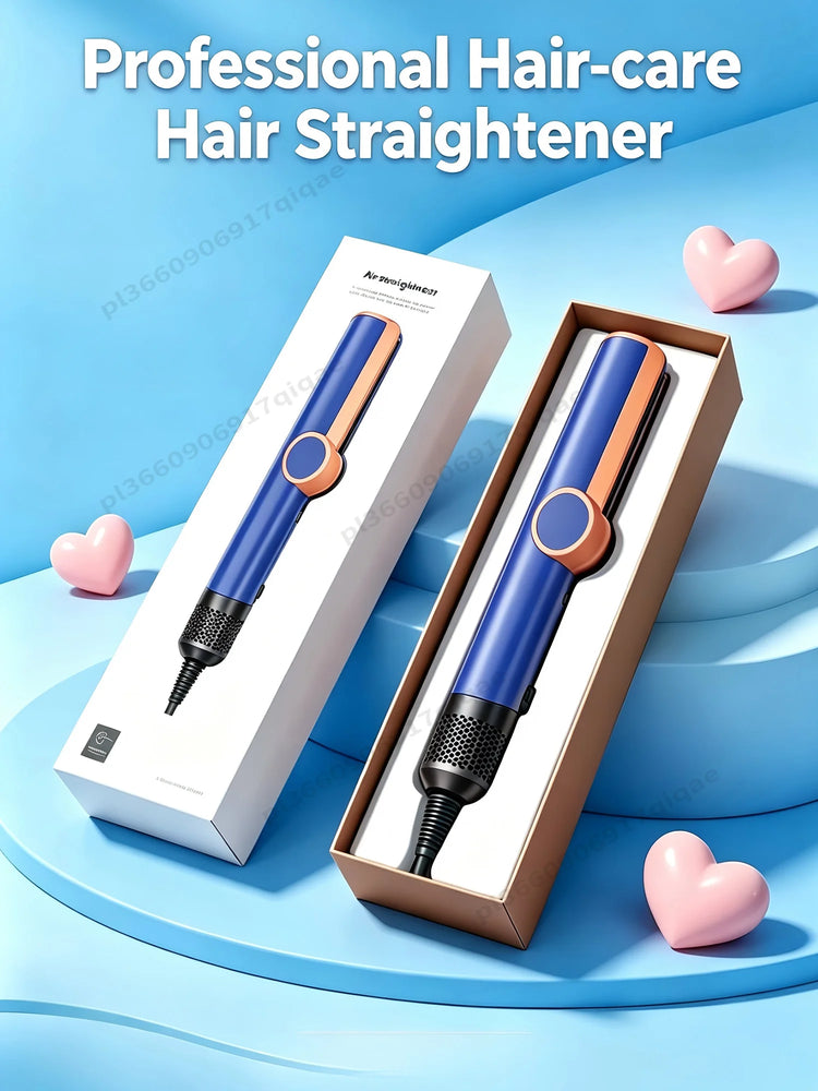 Local Ship SenCiciMen 2 IN 1 High Quality Hair Straightener Negative Ion Hair-care Wet/Dry Straightening Hot Styling Tools Intelligent Temperature Control No heat Damage Hair dryer Lock in Moisture & Shine Hair Straighteners