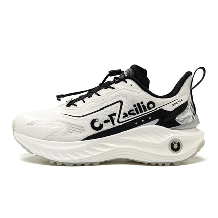 ONEMIX Autunno Inverno Luce 0 Outdoor Shock Assorbibile Leggero Scarpe da corsa da fondo Uomo Antiscivolo Resistente all'usura Arrampicata PlatiNum