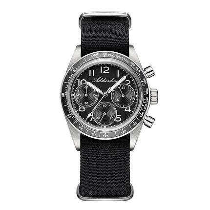 ADDIESDIVE New Chronograph 0S20 Quartz Wristwatch Luxury Men Watch Ceramic Bezel Domed Glass 100m Waterproof BGW9 Luminous