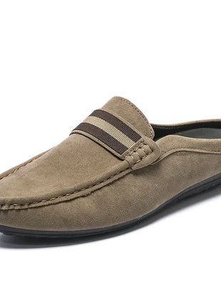 Mocassino 2026 ‌   Scarpe da uomo leggere estive, modello mocassino, slip-on traspiranti casual con mezza soletta, per uomo
