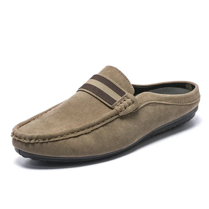 Mocassino 2026 ‌   Scarpe da uomo leggere estive, modello mocassino, slip-on traspiranti casual con mezza soletta, per uomo