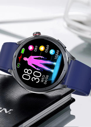 Nuovo Smartwatch 2026 per Analisi del Grasso Corporeo, ECG+PPG, Acido Urico, Pressione Sanguigna, Ossigeno nel Sangue, Orologio con Chiamate per Uomini e Donne platinumshop