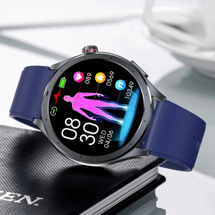 Nuovo Smartwatch 2026 per Analisi del Grasso Corporeo, ECG+PPG, Acido Urico, Pressione Sanguigna, Ossigeno nel Sangue, Orologio con Chiamate per Uomini e Donne platinumshop