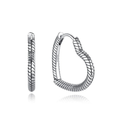 Orecchini Originali in Argento Sterling 925, Modello 2026, a Perno e a Cerchio con Cristalli, per Donna, in Oro Rosa, con Corona, Cuore, Infinito, Ape, Gioielli platinumshop