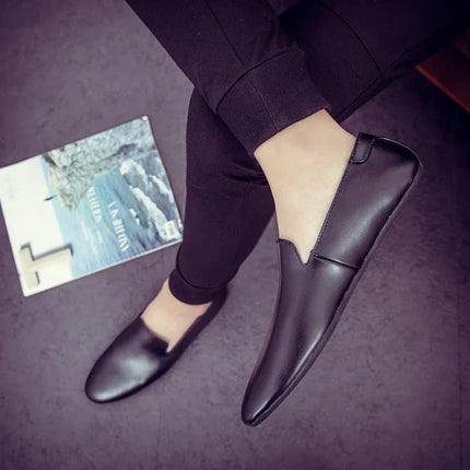 Scarpe da uomo italiane outdoor Casual Luxury Brand uomo mocassini mocassini in vera pelle appartamenti uomo traspirante Slip on scarpe da barca k3