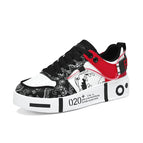 black red