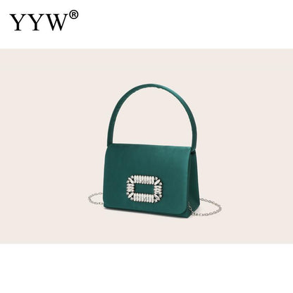 2023 nuove mini borse rosa per le donne pochette da sera per banchetti con catena borse casual in modalità piccola festa elegante Bgas in pelle PU