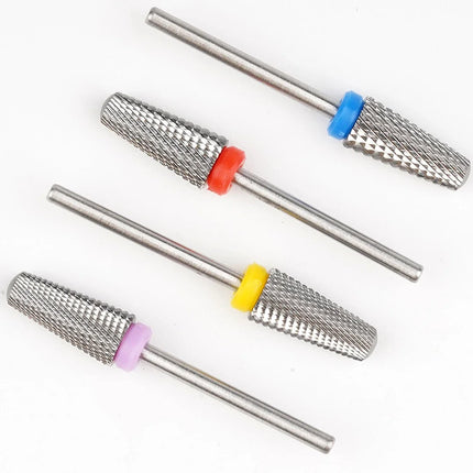 5‑In‑1 Tungsten Steel Nail Drill Bits Multifunctional Milling Cutter For Electric Nail Drill Machine Gel Removing Manicure Pedicure Nail File Accessories 2028