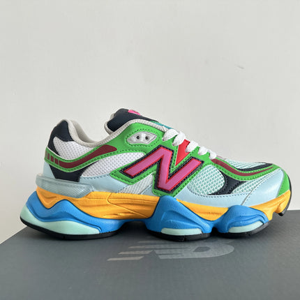 Hot sales Men/Women 9060 Reflective Athletic Shoe Unisex Low Top Outdoor Shockproof Lightweight Running