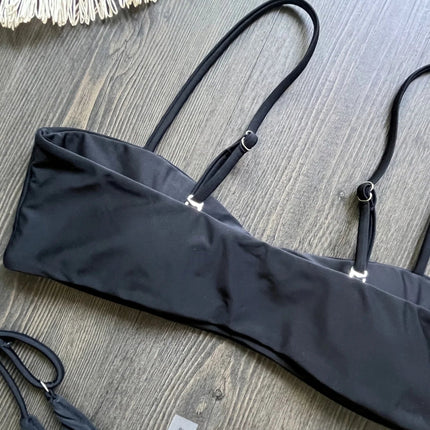 2025 Diamante Bikini Donne Sexy Costume Da Bagno A Fascia Biquini Push Up Costumi Da Bagno Femminile Lucido Costumi da Bagno Floreale Tuta Beachwear platinumshop