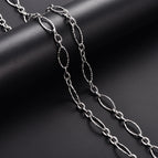 Silver 8mm Wide / 20cm Bracelet