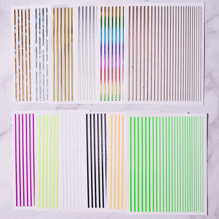1PC 26-English Alphabet Number 3D Self-adhesive Nail Art Decal Sticker Word Small Letter Nail Decals Sticker Manicure Decoration