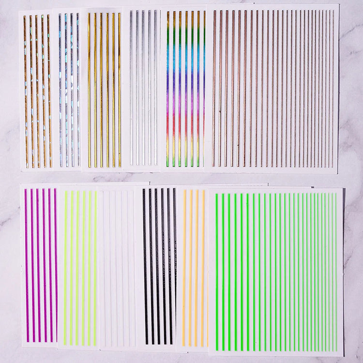 1PC 26-English Alphabet Number 3D Self-adhesive Nail Art Decal Sticker Word Small Letter Nail Decals Sticker Manicure Decoration