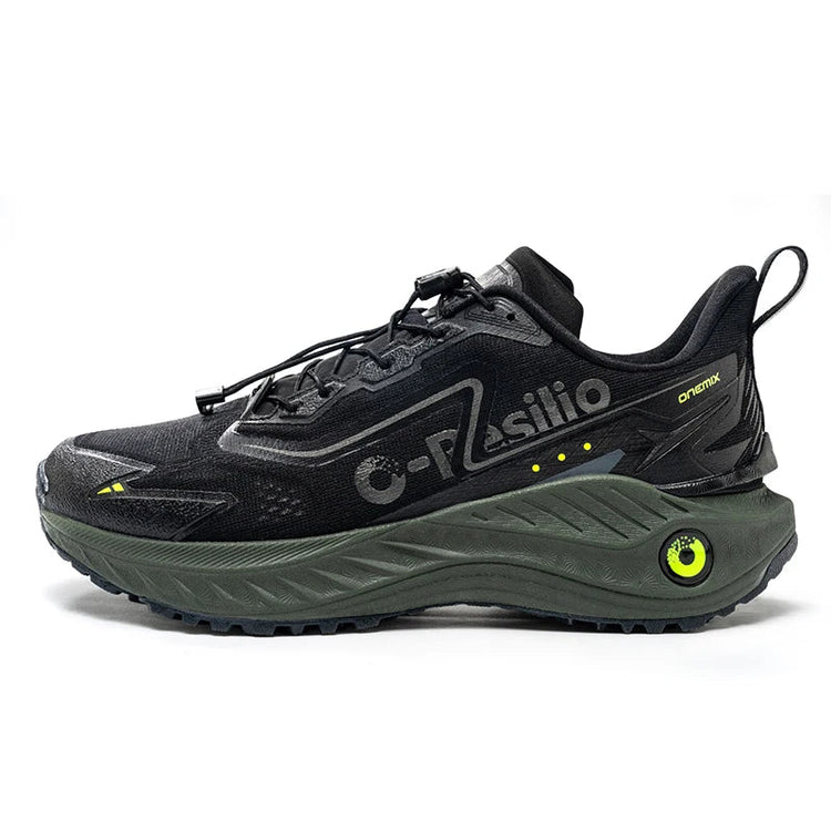 ONEMIX Autunno Inverno Luce 0 Outdoor Shock Assorbibile Leggero Scarpe da corsa da fondo Uomo Antiscivolo Resistente all'usura Arrampicata PlatiNum