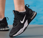 Scarpe da corsa sportive retrò con cuscino d'aria completamente nere Nike Air Max BIA SE da uomo IM5072-001