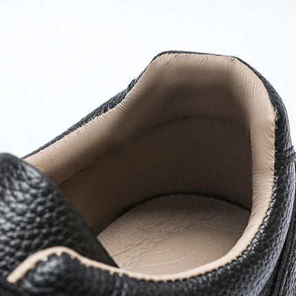 Casual Shoes Loafers British Leather Sneakers Flats Shoes Classic Men Leather Shoes Spring Summer New Trendy Designer Loafers