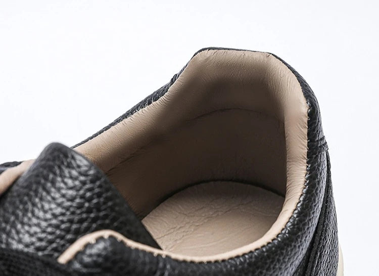 Casual Shoes Loafers British Leather Sneakers Flats Shoes Classic Men Leather Shoes Spring Summer New Trendy Designer Loafers
