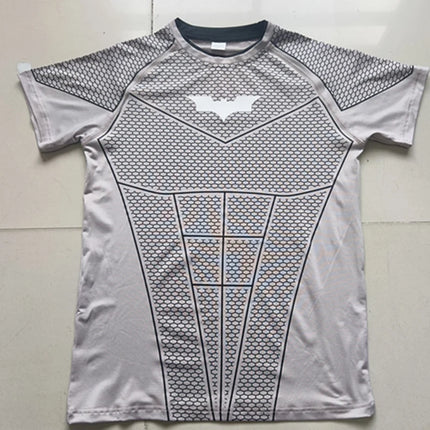 2026 New Men's Quick-Drying Compression Slim Fit Short-Sleeve Sports T-Shirt for Gym Training Fitness Running Sports Bodybuilding