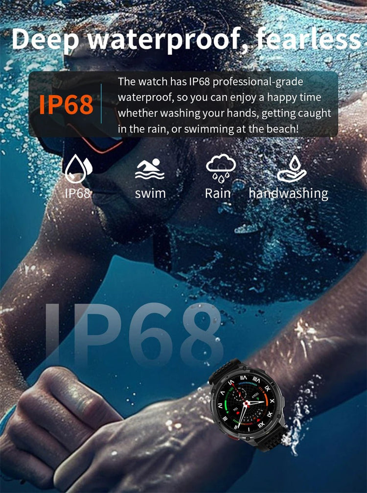 Nuovo T-Rex3 Ultra 1100mAh Batteria Smart Watch GPS Track Bussola IP69K Impermeabile Sport tracker All'aperto Militare Smartwatch platinumshop