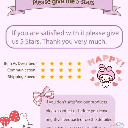 Sanrio Hello Kitty Winter Fleece Lined EVA Thick Mule Slippers Snowy Day Anti-Slip Warm Fleece Outdoor Slippers Women Snow Boots
