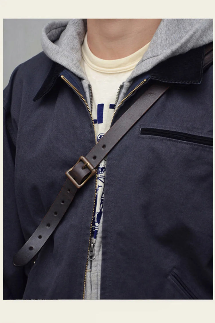 Classic Detroit Jacket J01 American Vintage Workwear Spring/Fall 100% Cotton Canvas Jacket J97 Loose-Fit Lightweight Coat