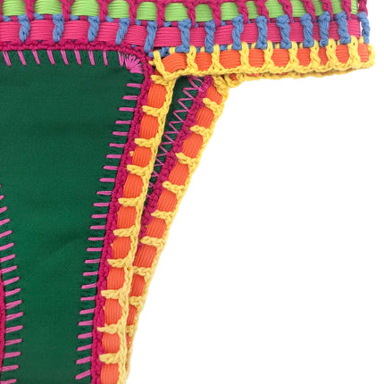 Set bikini verde all'uncinetto Costume da bagno donna Costumi da bagno Costumi da bagno Feminino Bikini Maillot De Bain Femme Badeanzug Damen Costume da bagno PlatiNum