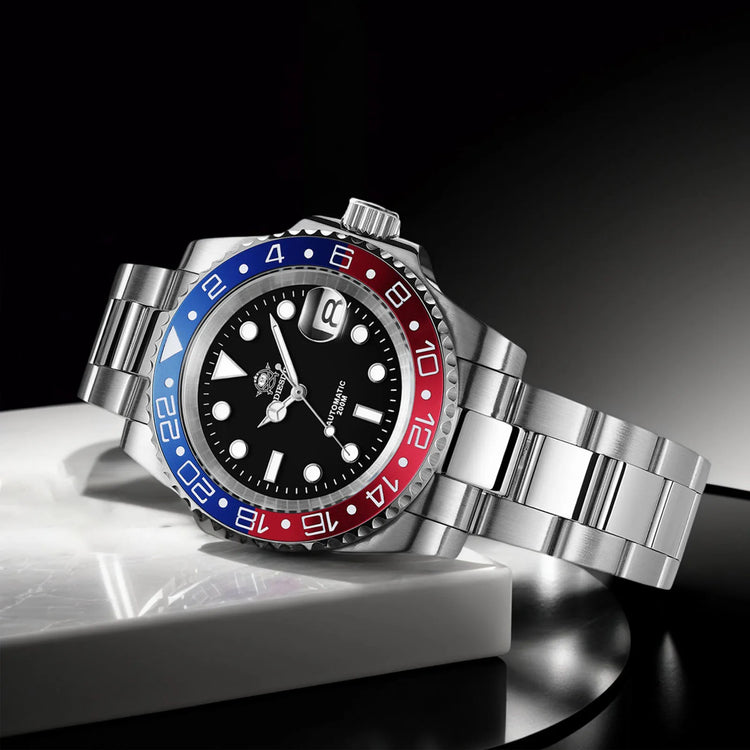 ADDIESDIVE AD2503 Luxury Men's Automatic Watch 8215 Mechanical Watch BGW9 Luminous Sapphire Glass Diver's Watch Men Analog Watch