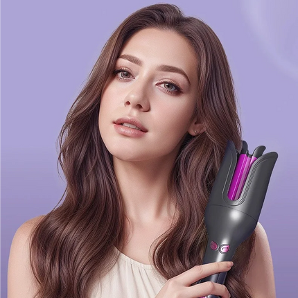 TINSOL 32MM Electric Rotary Curling Iron Automatic Hair Curler Negative Ion Air Rotating Curling Bar Professional Styling Tool