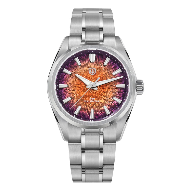 Watchdives WD0003C 38mm Watch VH31 Sweep Seconds Quartz Movement Stainless Steel Watch Elementum Original Design Men Wristwatch