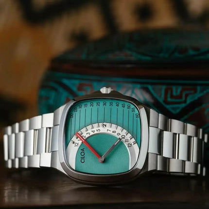 【CILOA】Square high-end men's watch wormhole concept premium men's sports watch brand