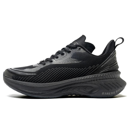 ONEMIX Black Men Basic Racing Road Running Shoes Summer Mesh traspirante scarpe sportive cuscino Durable Outdoor Sneakers Plus Size PlatiNum