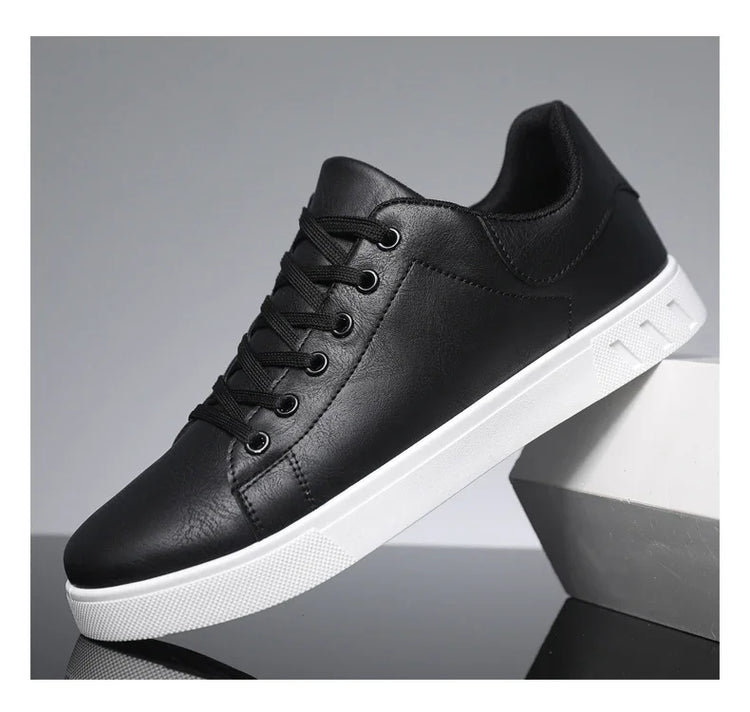 Casual Shoes Loafers British Leather Sneakers Flats Shoes Classic Men Leather Shoes Spring Summer New Trendy