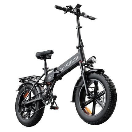 Bicicletta Elettrica Pieghevole G-FORCE RC per Adulti, Motore 750W, Batteria 48V 20AH, Pneumatici Fat da 20 Pollici, Bici Elettrica Urbana
