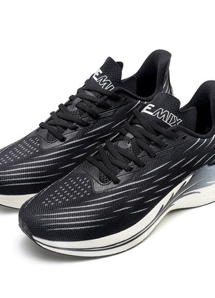 Onemix 2025 nuove scarpe da corsa veloci traspiranti uomo maratona sport casual scarpe sportive da donna uomo leggero corda per saltare all'aperto fitness PlatiNum